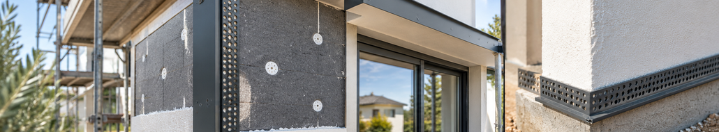 Profilés aluminium pour ITE
